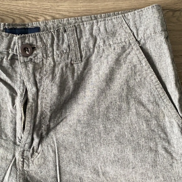 Grey Linen Shorts - Picture 3 of 3